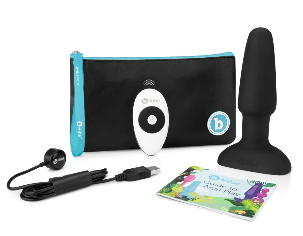 b-Vibe Rimming 2 anaalvibrator met afstandsbediening