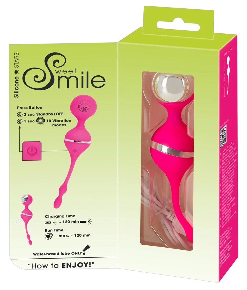Sweet Smile vibrerende love balls 73 g