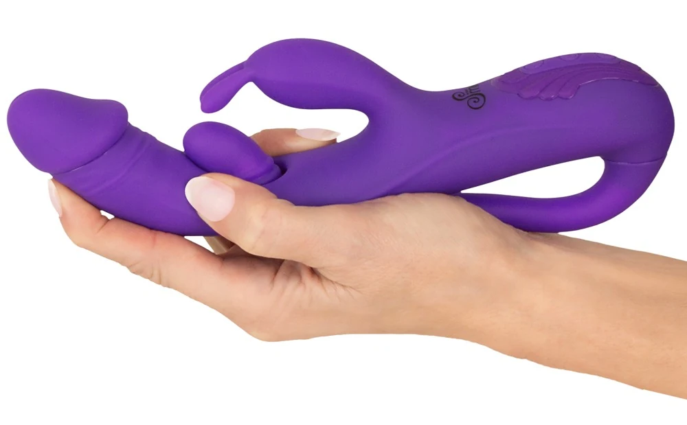 Sweet Smile rabbit vibrator met G-spot en anal tickler