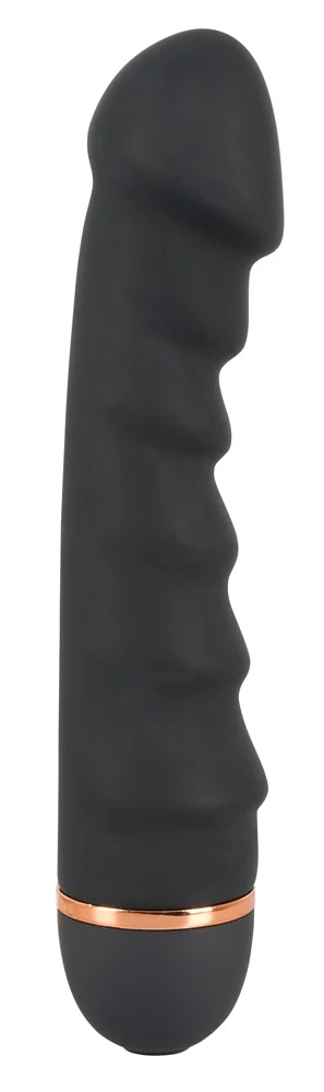 Zwarte vibrator met 20 vibratiestanden