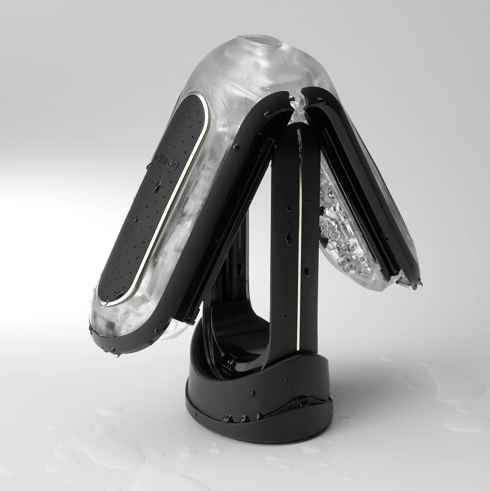 Vibrerende masturbator met 4 structuren