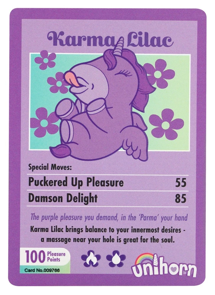 Unihorn Karma Lilac lay-on vibrator
