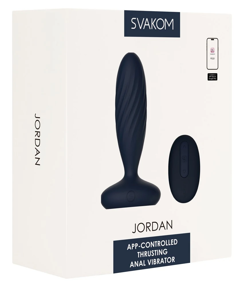 SVAKOM Jordan app-gestuurde anaal vibrator