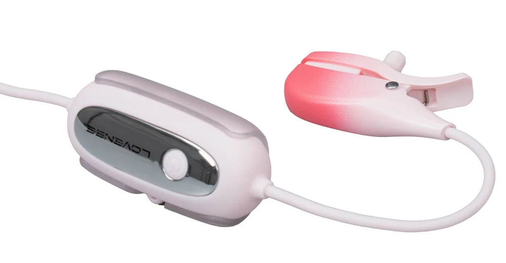Lovense Gemini vibrerende tepelklemmen