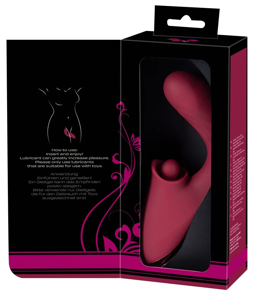 Javida 3-functie vibrator met stoot- en tikfunctie