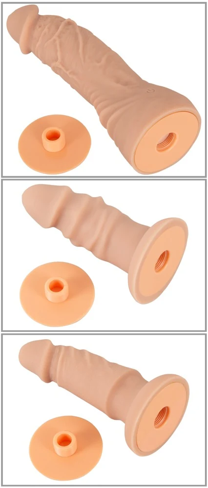 Verstelbare strap-on set met vibrator en 2 dildo’s