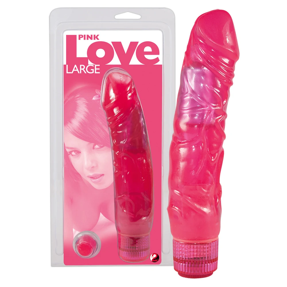 Flexibele roze vibrator