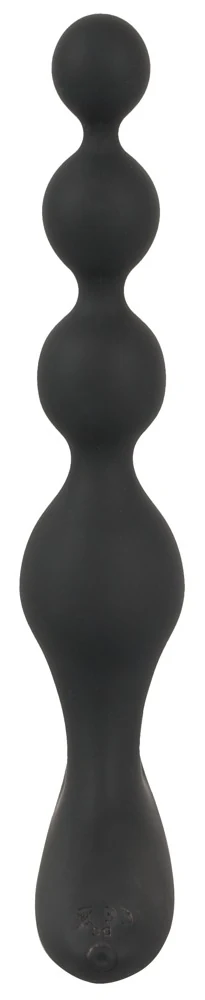 Waterdichte anaal vibrator met oplopende ballen