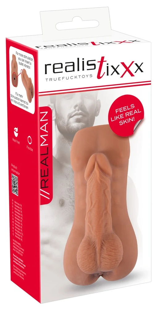 RealMan masturbator met realistische anale structuur