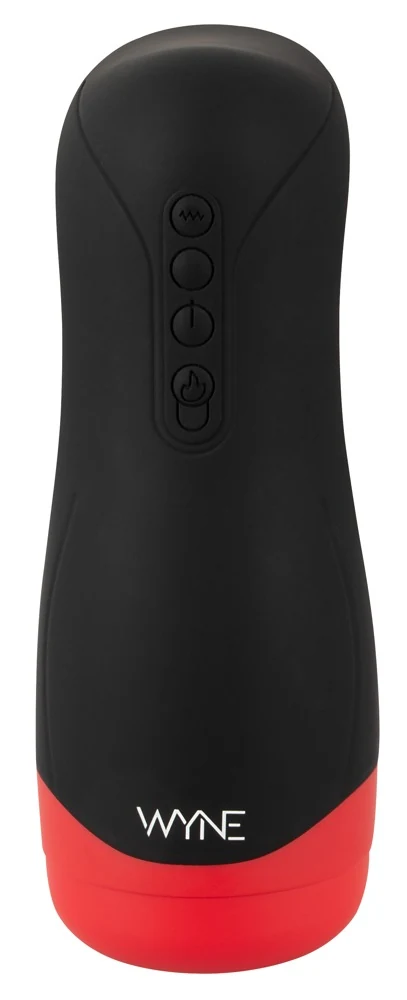 WYNE masturbator met warmte, vibratie en zuigfunctie