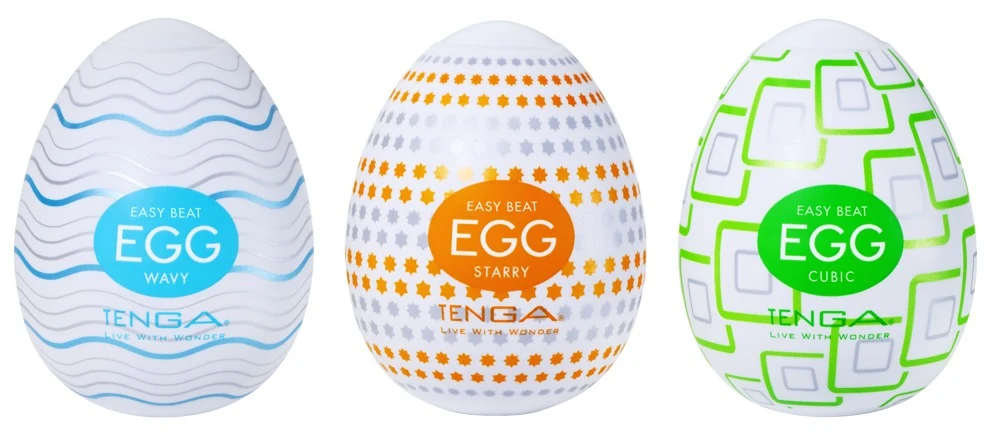 Tenga Egg Standaard Set 1 - 3 stuks
