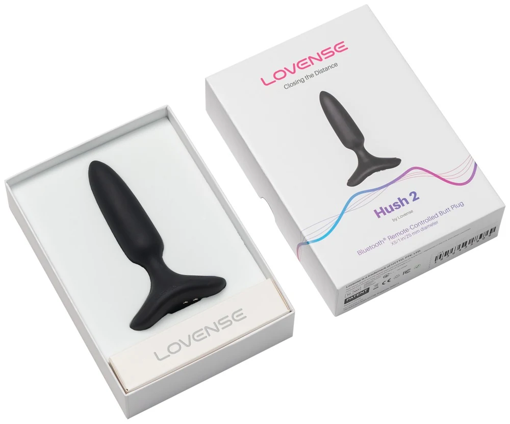 Lovense Hush 2 Buttplug S met App