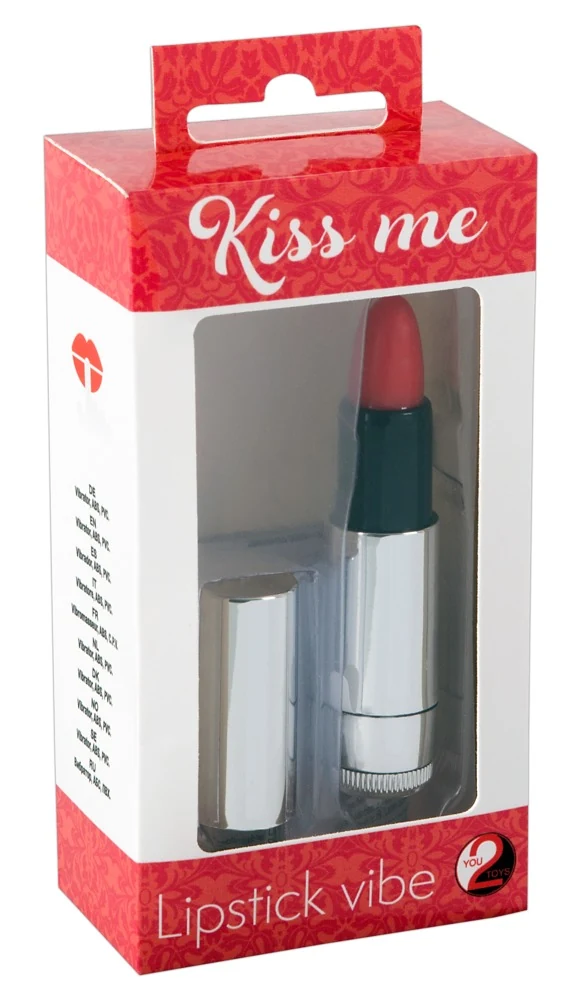 Kiss Me mini vibrator lipstick