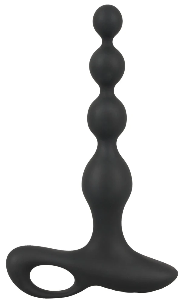 Waterdichte anaal vibrator met oplopende ballen