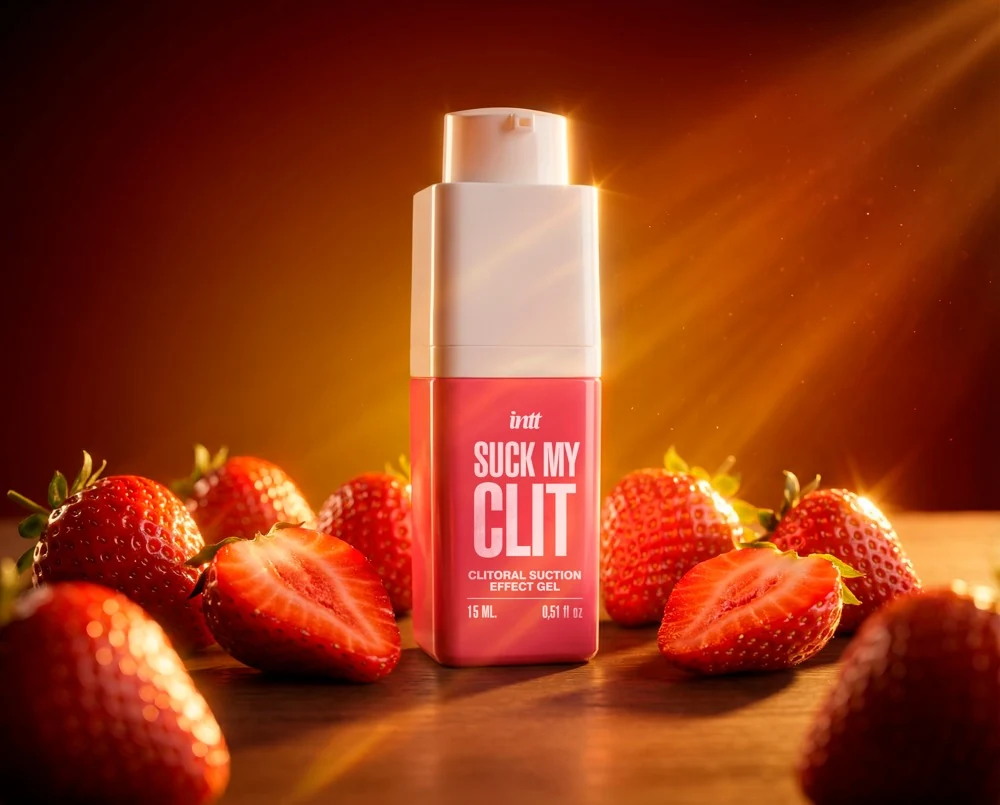 intt Clitorial Suction Effect Gel Wild Strawberry 15 ml