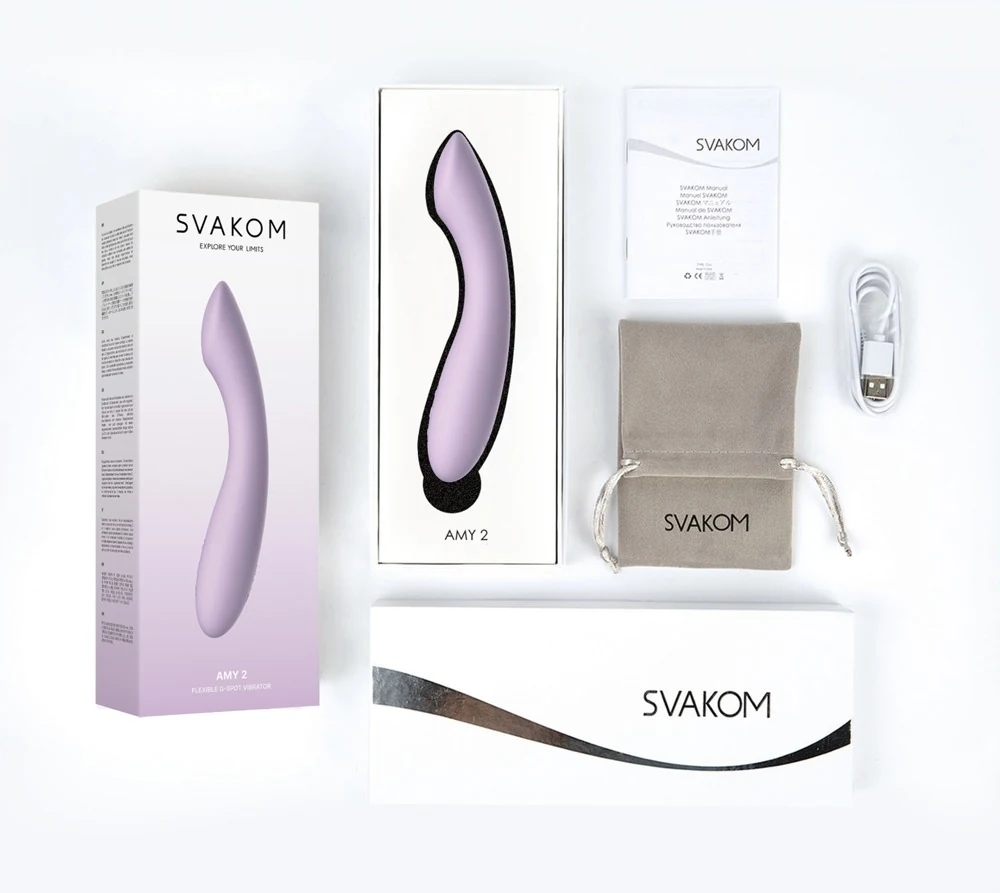 SVAKOM Amy 2 G-spot en clitoris vibrator