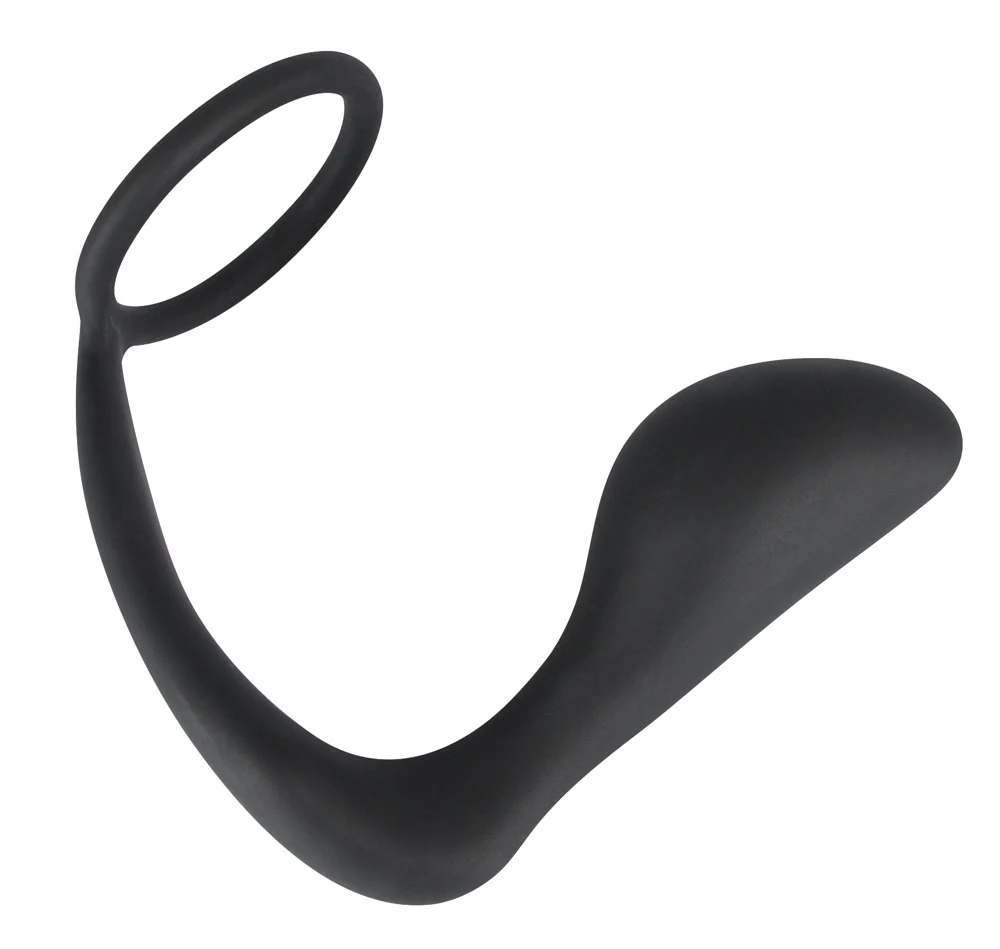 Penisring met anaalplug en perineumstimulatie