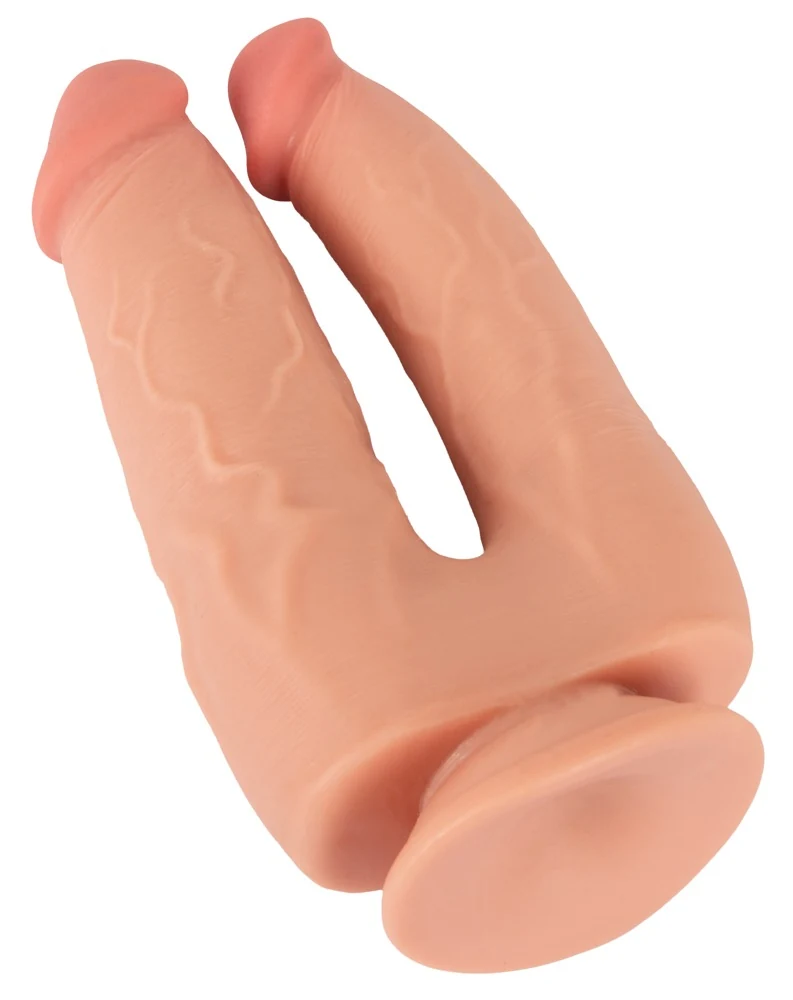 Buigbare dubbele penetrator met beweegbare huid