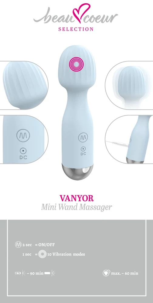 beau cœur VANYOR mini wand massager