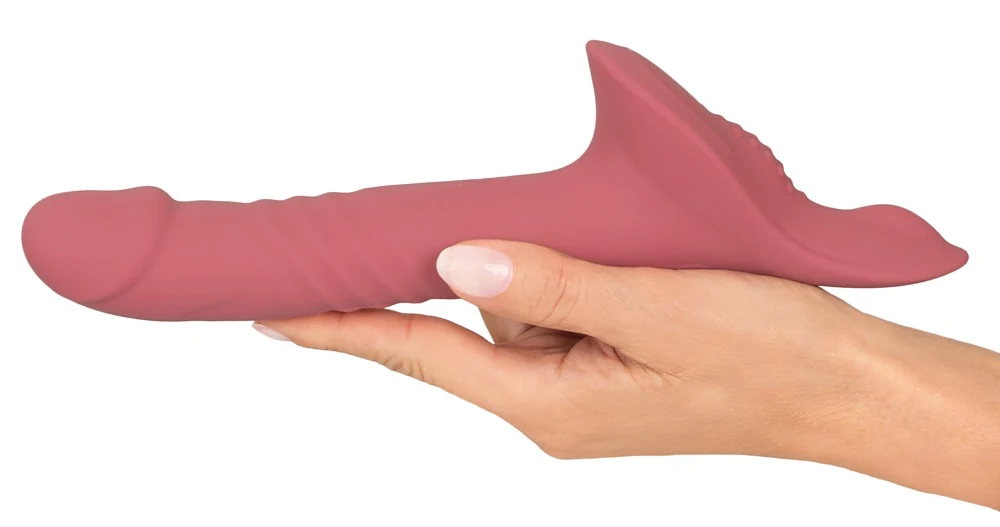 Strap-on set met stuwende vibrator en afstandsbediening