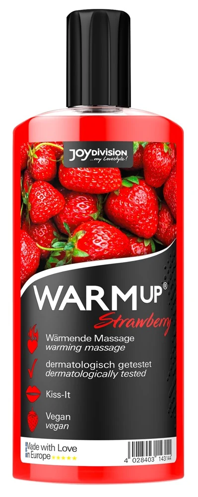 WARMup Aardbei massagevloeistof 150 ml