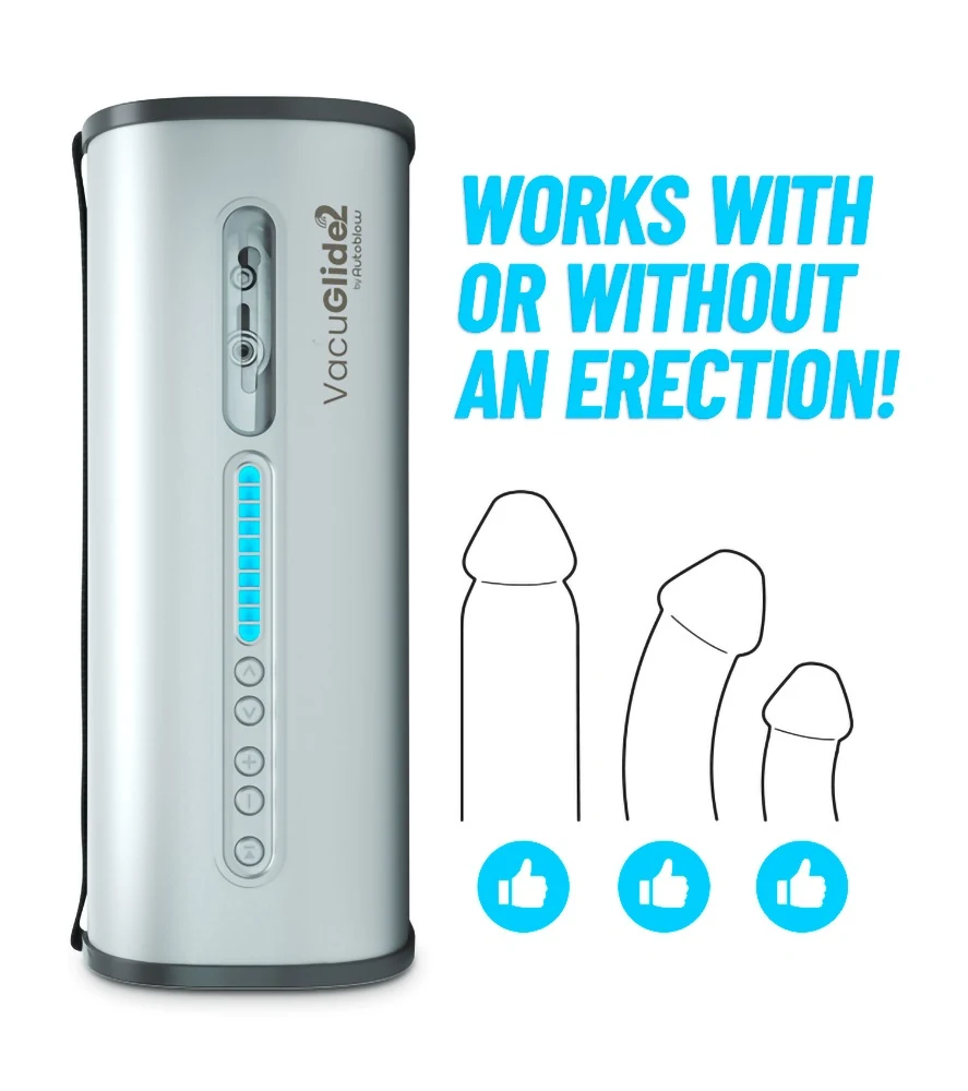 Autoblow VacuGlide 2 automatische masturbator met app