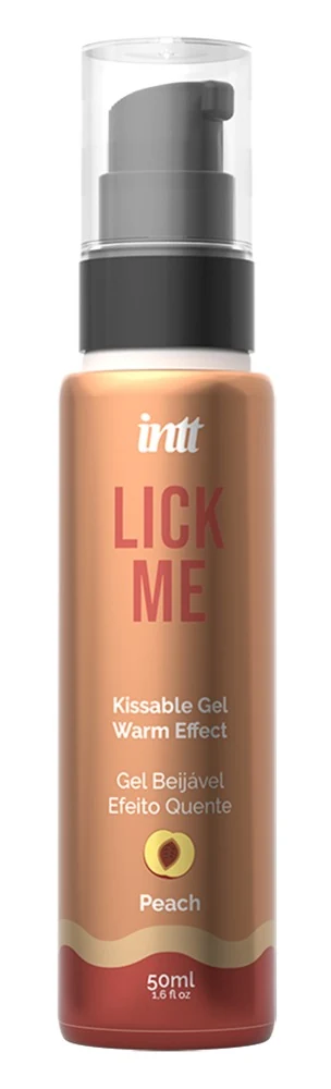 Lick Me Peach eetbare gel met verwarmend effect 50 ml