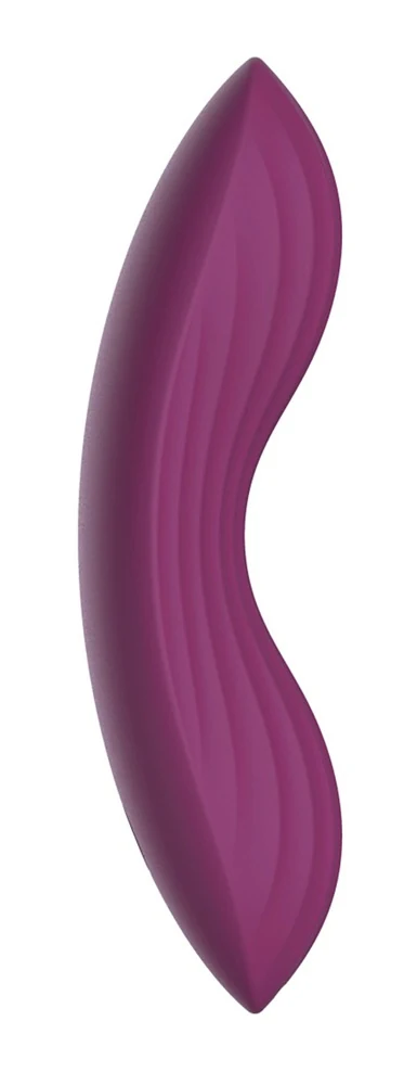 App-gestuurde lay-on vibrator met kanten slip