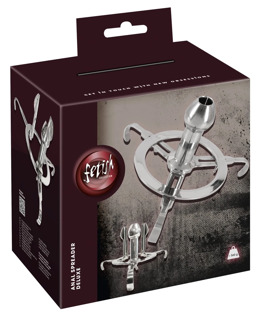 Anal Spreader Deluxe van roestvrij staal
