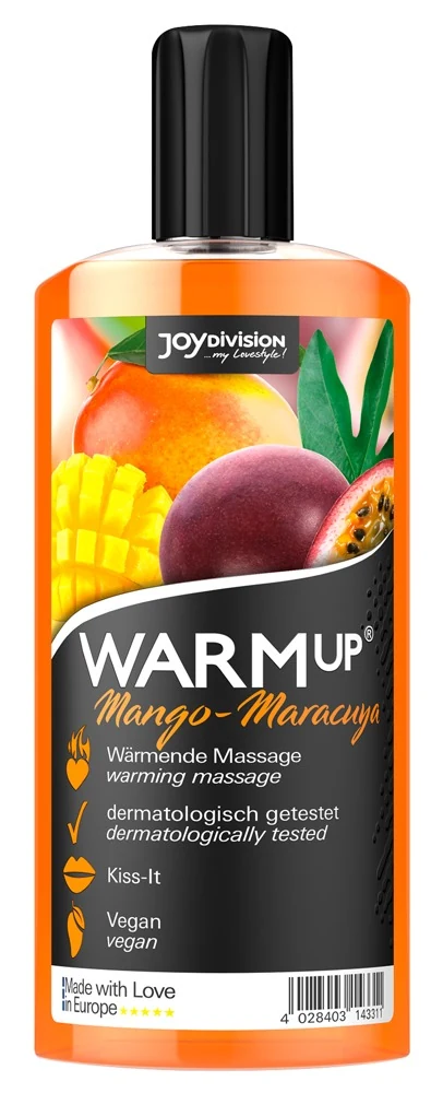 WARMup Mango Passion Fruit massagevloeistof 150 ml