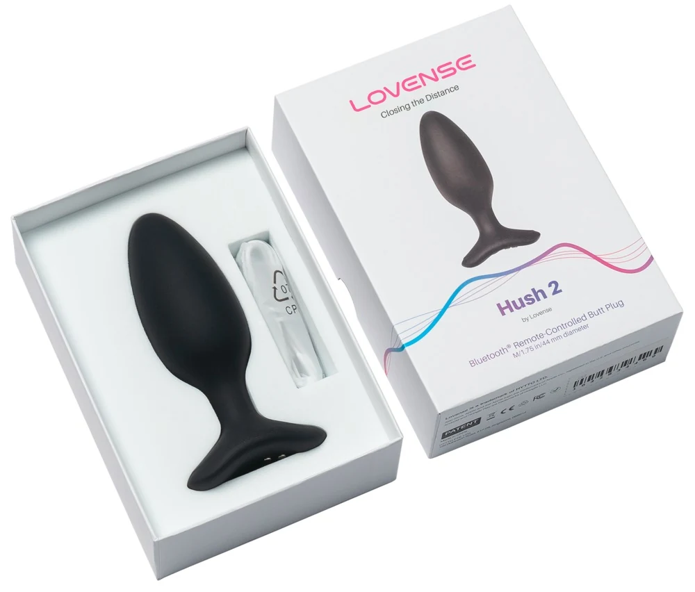 Lovense Hush 2 Bluetooth buttplug XS