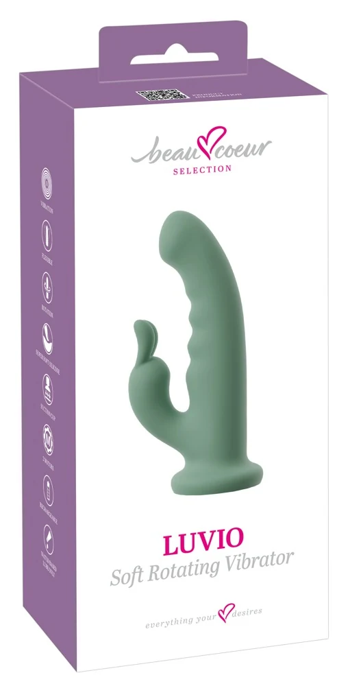 LUVIO Soft Rotating Vibrator met Zuigvoet