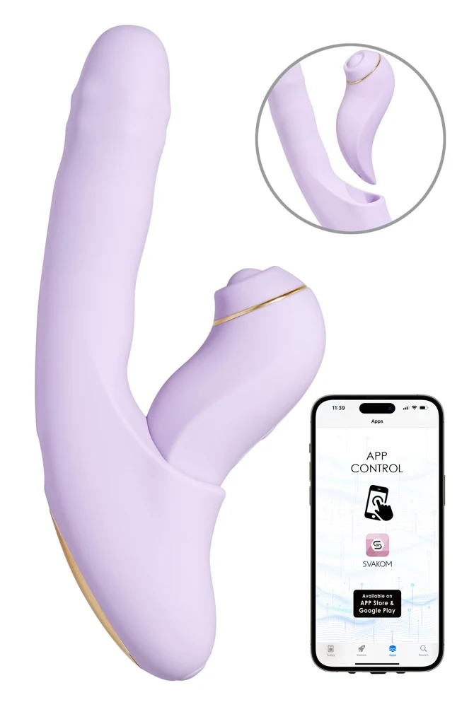 SVAKOM DuoGlow dubbele vibrator met app