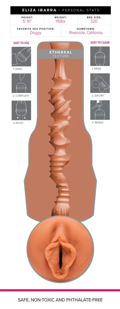Fleshlight Eliza Ibarra masturbator