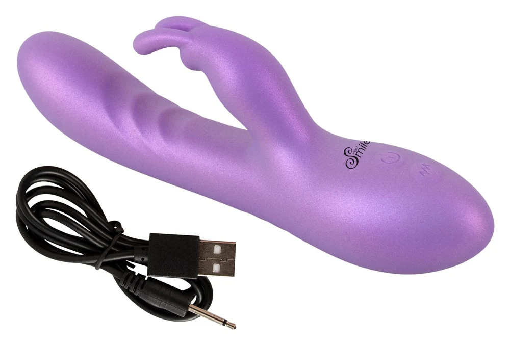 Flexible Rabbit Vibrator Metallic