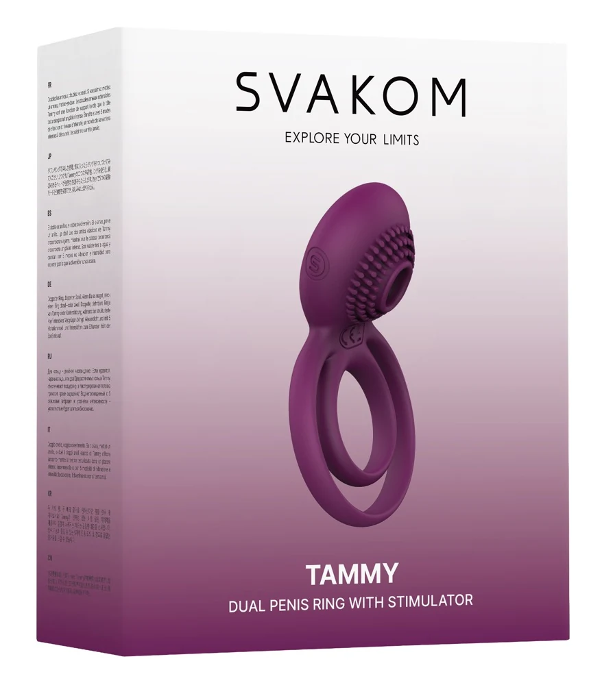 Oplaadbare vibro penisring met clitorisstimulator