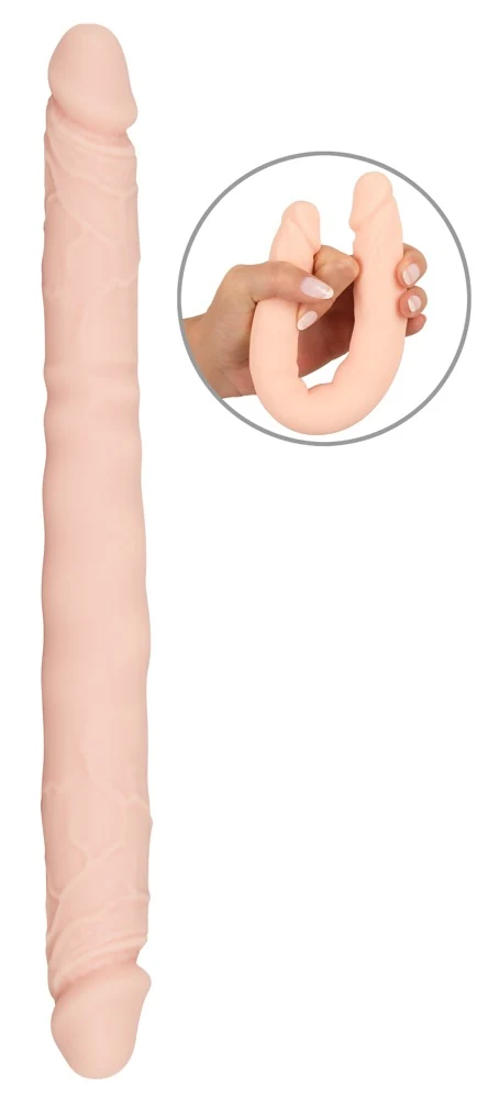 Dubbele dildo van siliconen