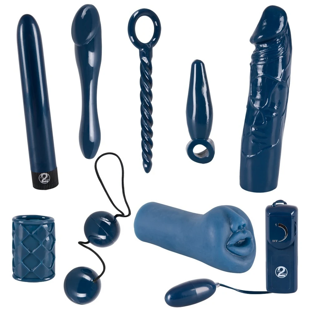 Midnight Blue Set 9-delige seksspeeltjes set