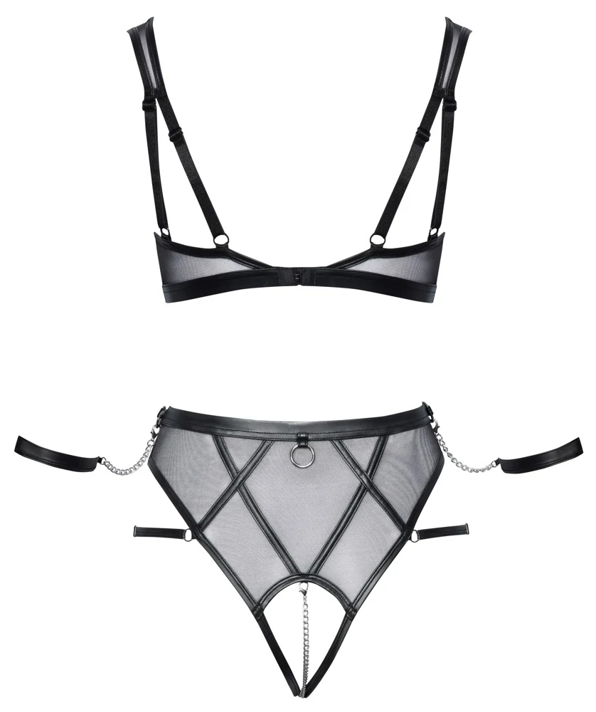 Cottelli Bondage Set met Beha, Slip en Boeien
