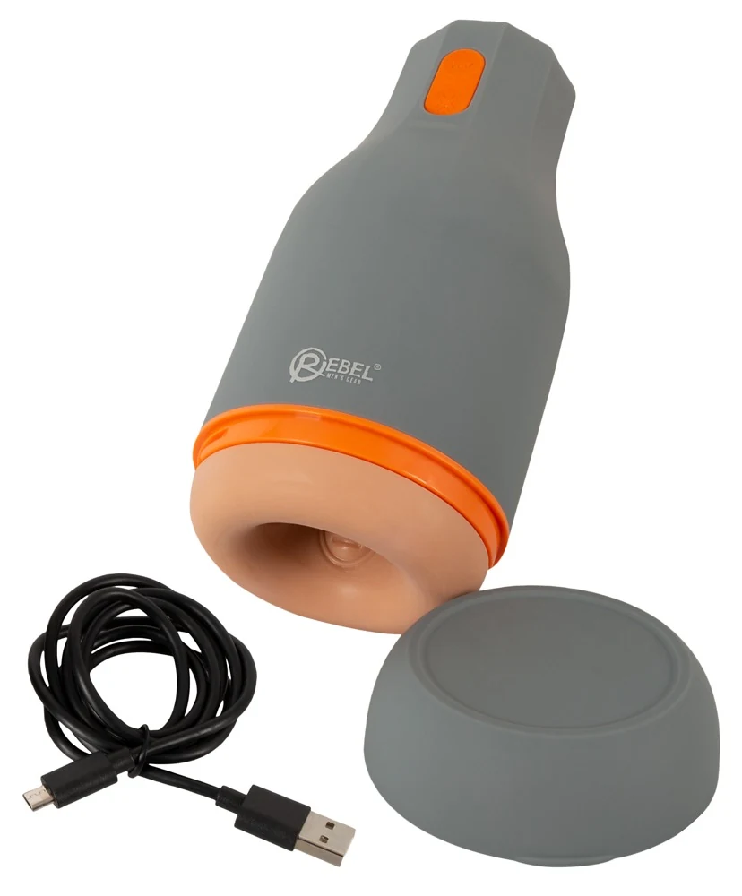 Rebel Glans Masturbator met Vibratie en Massage