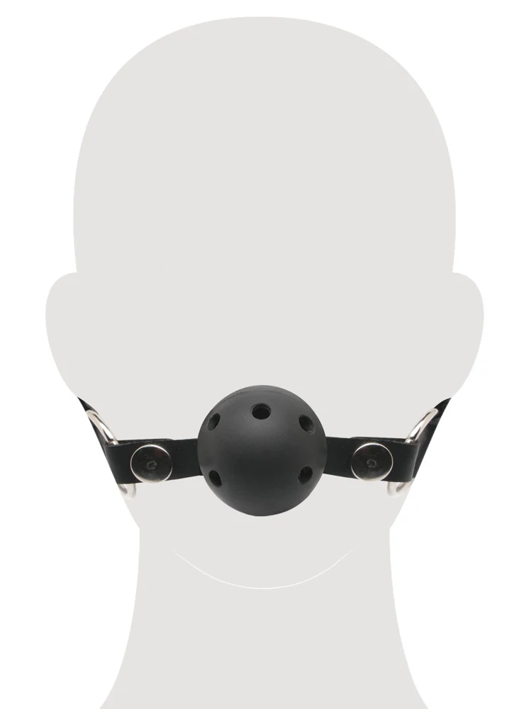 Knevelbal met ademhalingsgaten 4 cm