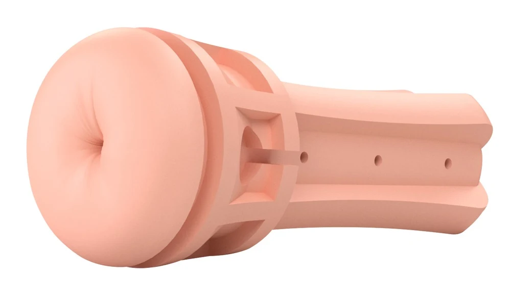 Masturbator met e-stim aansluiting en anusopening