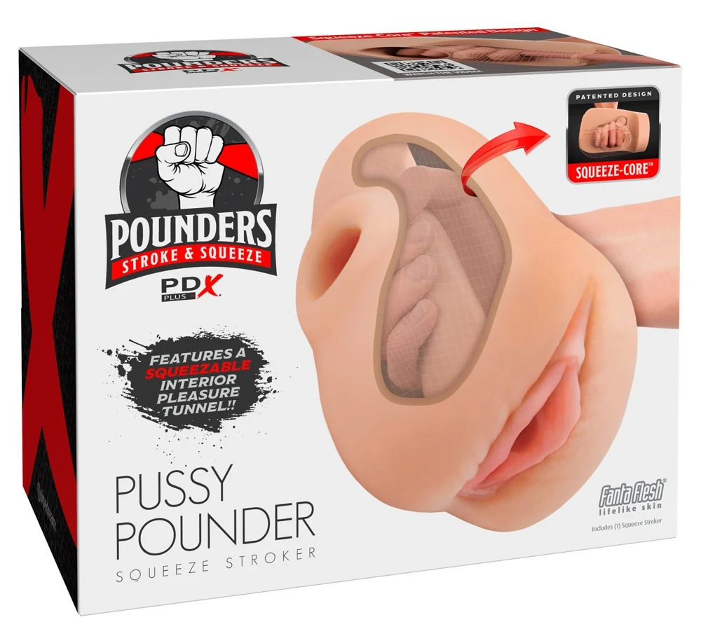 PDX Plus Pussy Pounder Squeeze Stroker