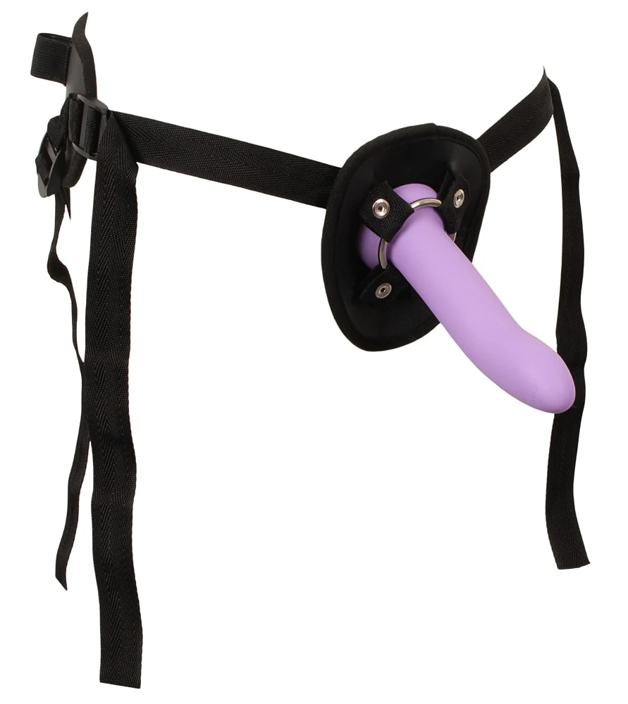 You2Toys strap-on set met 3 siliconen dildo's