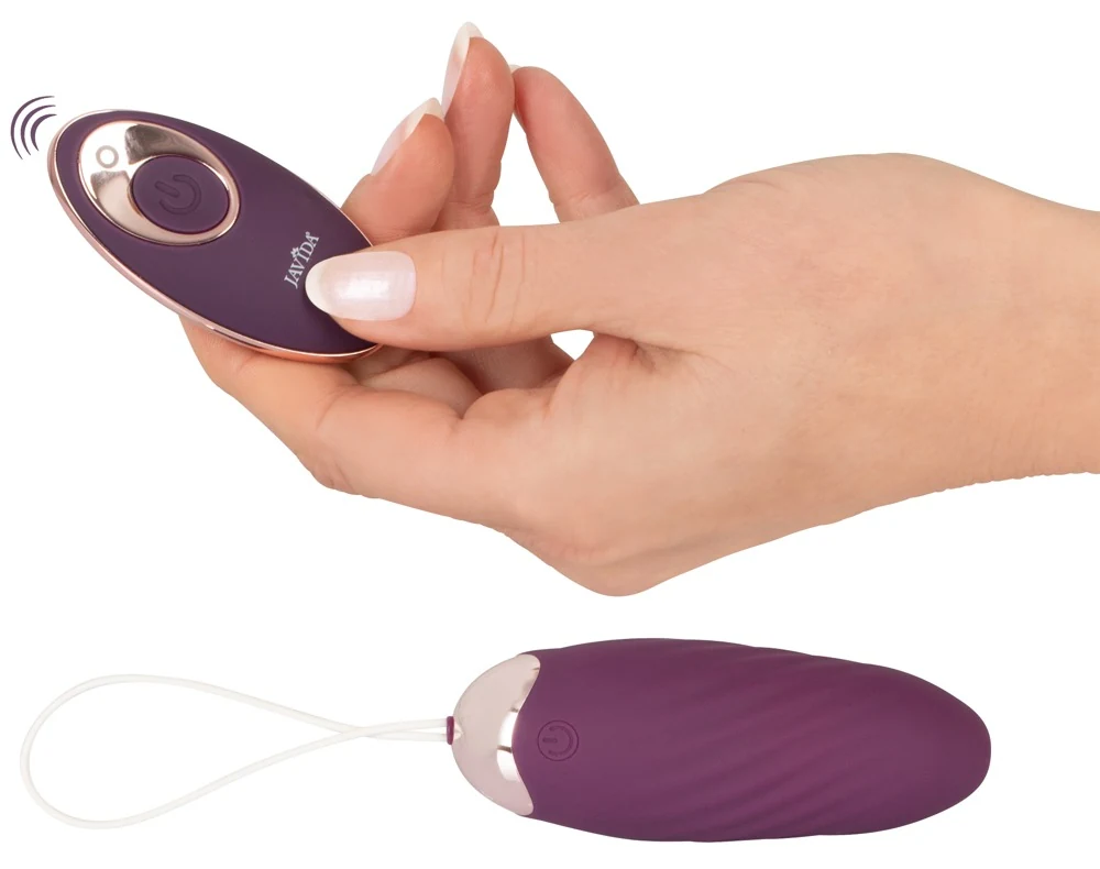 Javida oplaadbaar vibro-ei met afstandsbediening