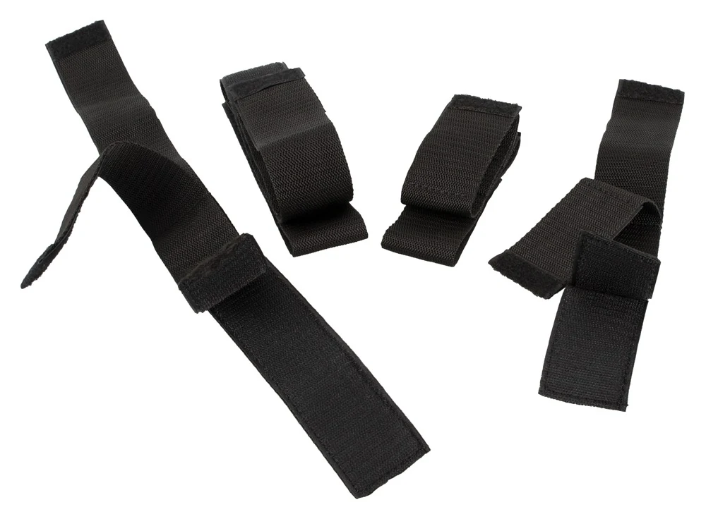 4-delige bondage set met klittenbandsluiting