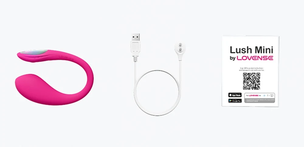 Lovense Lush Mini app-gestuurd vibratie-ei