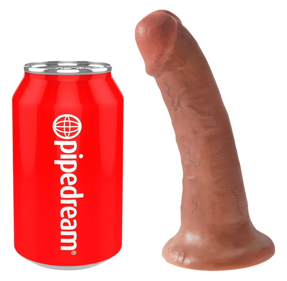 Natuurlijke dildo met zuignap 17 cm