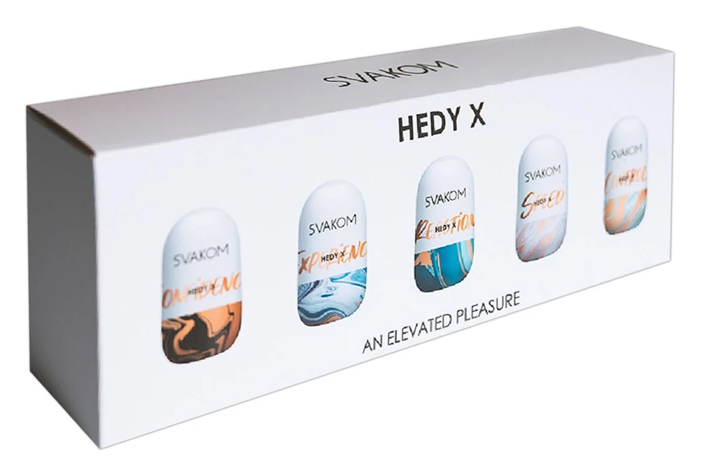 SVAKOM Hedy X set van 5 masturbator sleeves