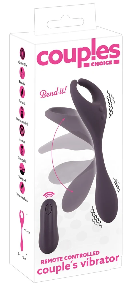 Couples Choice koppel vibrator met afstandsbediening